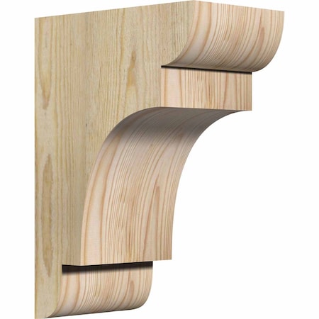 Ekena Millwork New Brighton Rough Sawn Corbel, Douglas Fir, 6"W x 10"D x 14"H COR06X10X14NEB00RDF